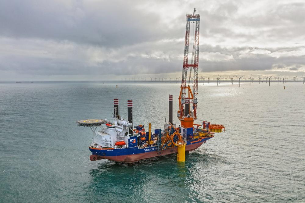 RWE chooses Van Oord for foundations and array cables at Sofia Offshore Wind Farm