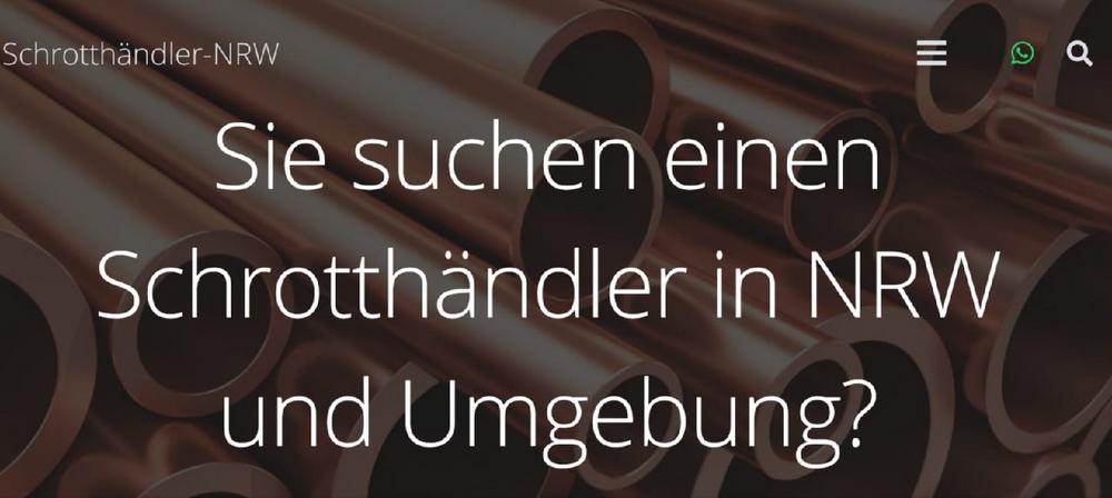 Wir Kaufen Altmetall & Schrott von Ihrem Standort in Dortmund und Umgebung
