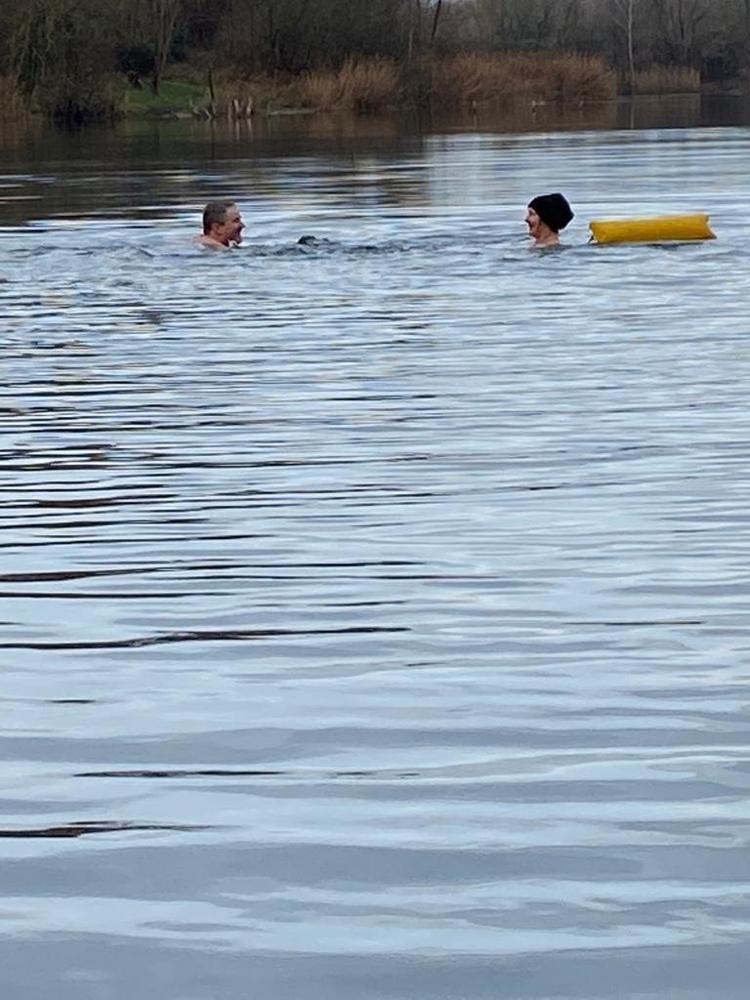 Eisschwimmen? Ein neuer Trend!