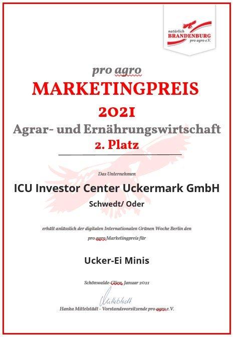 Drei Preise für uckermärkische Unternehmen von Pro Agro und Edeka auf der digitalen Bühne des Landwirtschaftsministeriums