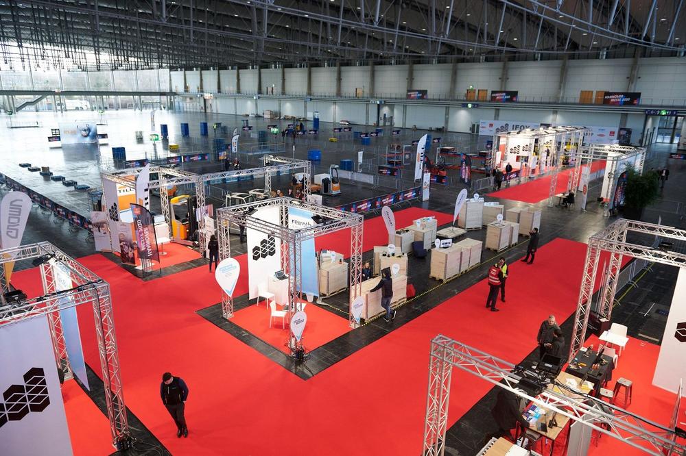 AGV Mesh-Up feiert Premiere beim TEST CAMP Intralogistics