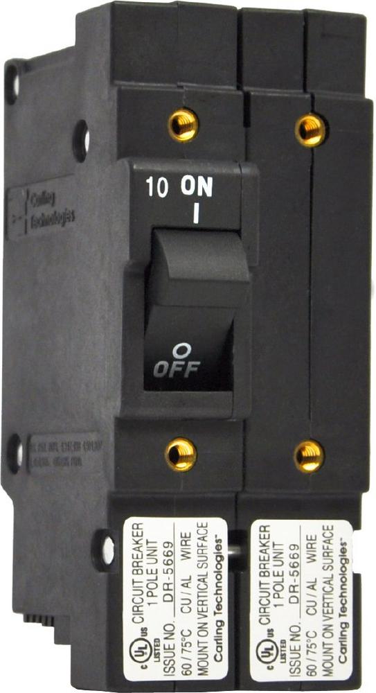 Carling Technologies® Announces L-Series Hydraulic-Magnetic Circuit Breaker with Maximum Interrupting Capacity up to 10,000 Amps