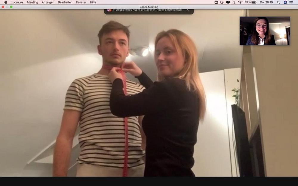 Ab sofort virtuelle Maßabnahme mit Zoom, Teams, Skype und Face Time möglich