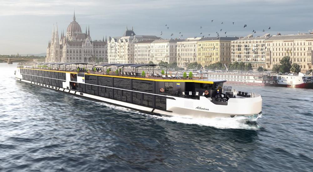 Die MS Albertina ist die neue Donau-Queen