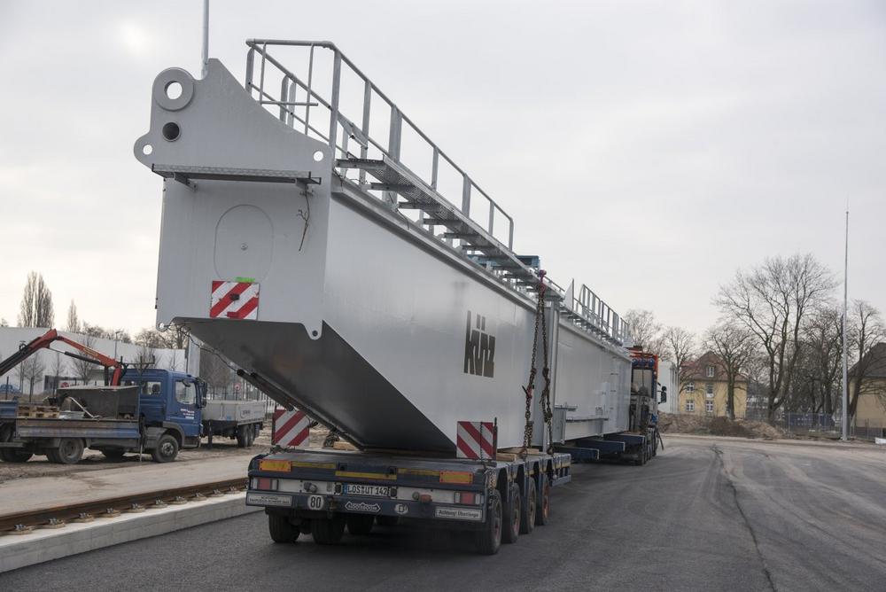 Containerterminal in Osnabrück wächst in die Höhe