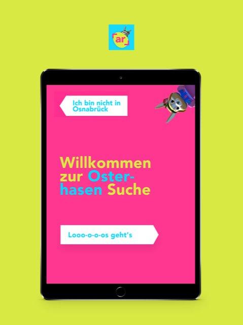 Virtuelle Ostersuche in der Osnabrücker Innenstadt