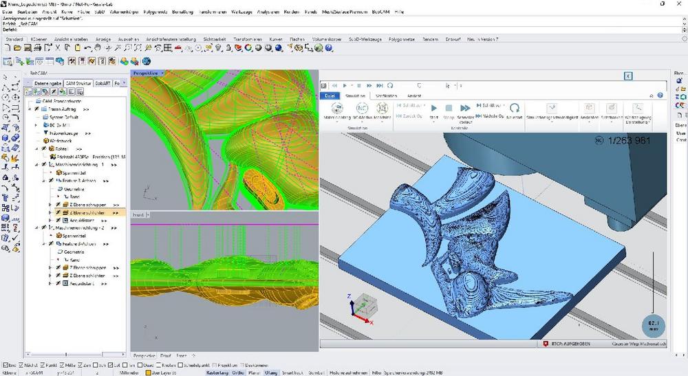 BobCAM für Rhino – brandneues Plug-in für Rhinoceros