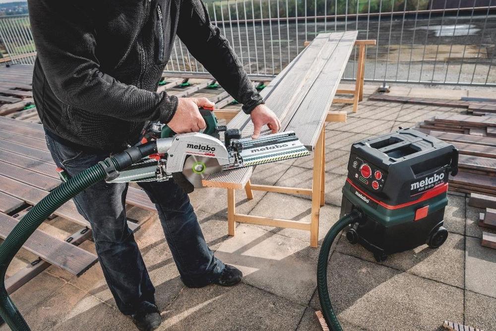 Exakte Kappschnitte an jedem Ort mit den neuen Kappschienen von Metabo
