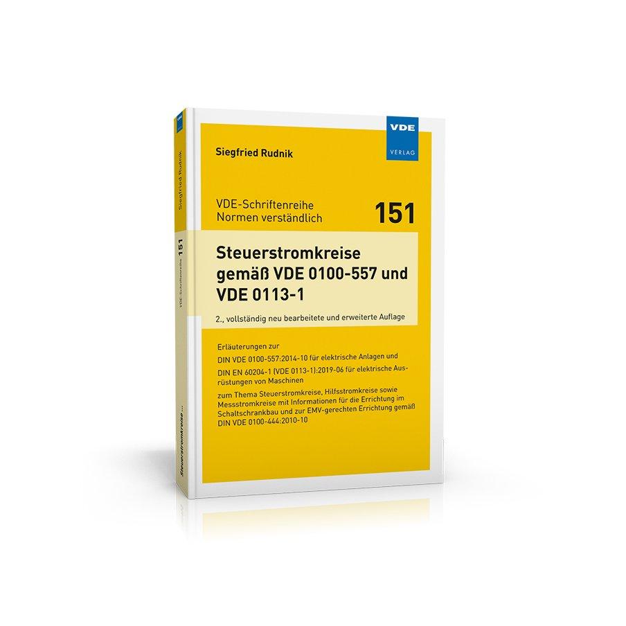 Das einzige Fachbuch zu Anforderungen für Hilfs- und Steuerstromkreise