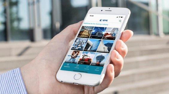 BYK Additive Guide app: new design – new technology – more functions