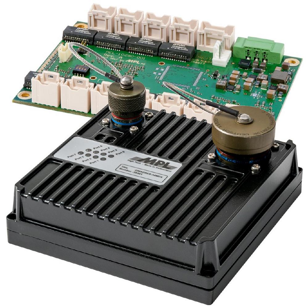 Flexible rugged managed Gigabit Switch suitable for any Defense Application