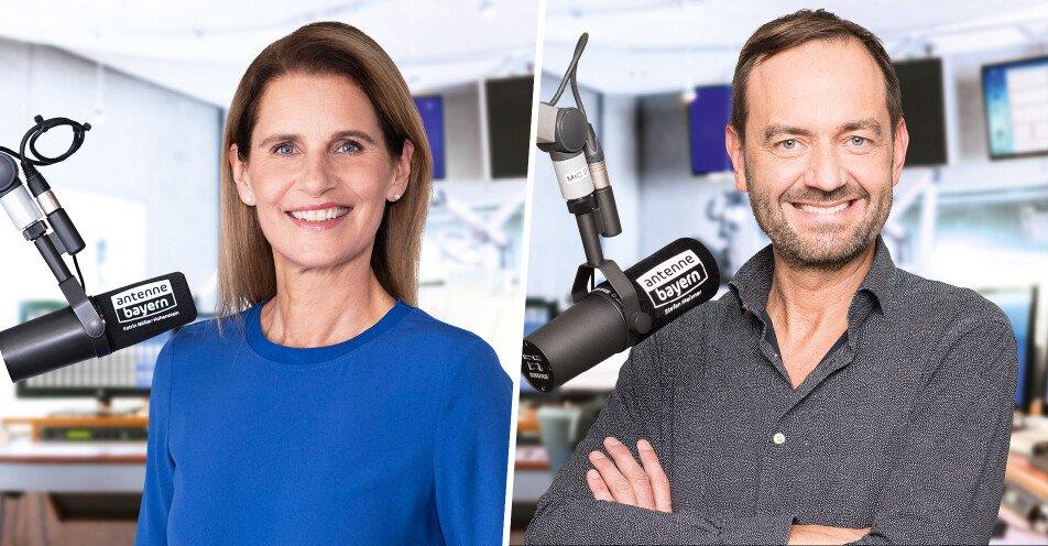 Das neue Wochenende auf ANTENNE BAYERN mit Katrin Müller-Hohenstein und Stefan Meixner