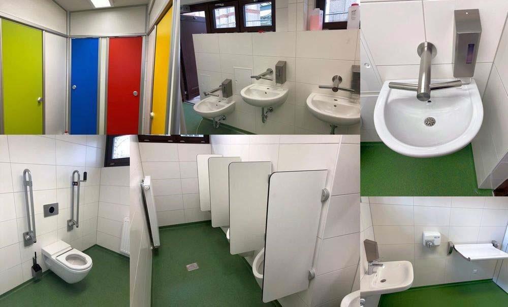 Bunter pinkeln im Planten un Blomen