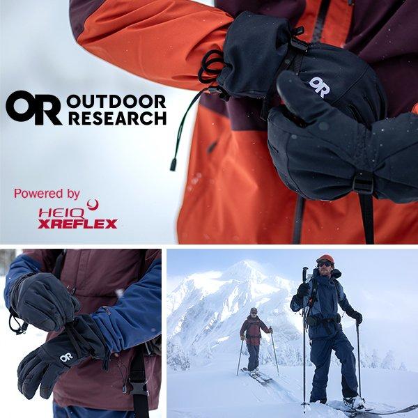 Outdoor Research Launches Insulated RadiantX Gloves Powered by HeiQ XReflex Technology