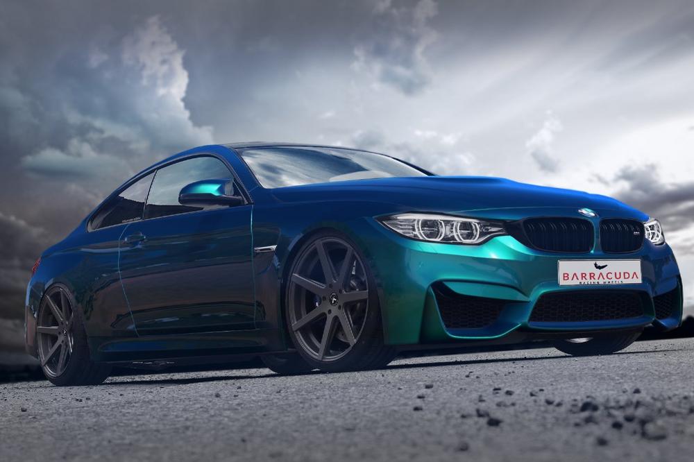 BMW M4 mit Virus-Felge in 20 Zoll infiziert