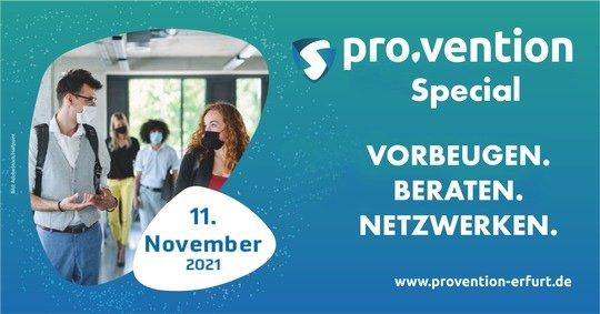 Messe Erfurt GmbH ergänzt pro.vention-Portfolio um Fachkonferenz-Reihe