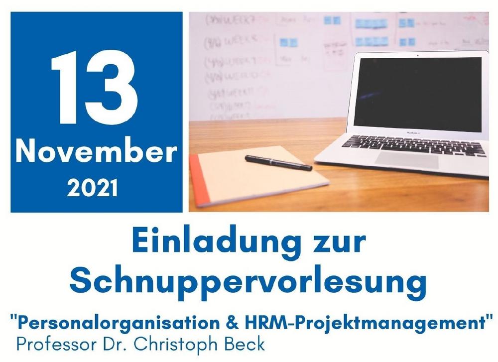 Wie läuft eine Vorlesung in Human Resource Management ab