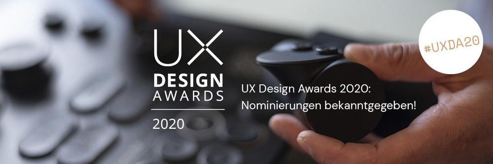 UX Design Awards 2020: Nominierungen bekanntgegeben