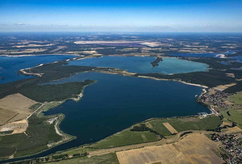 Erfolgreiches Fluten der Lausitzer Bergbaufolgeseen in 2021