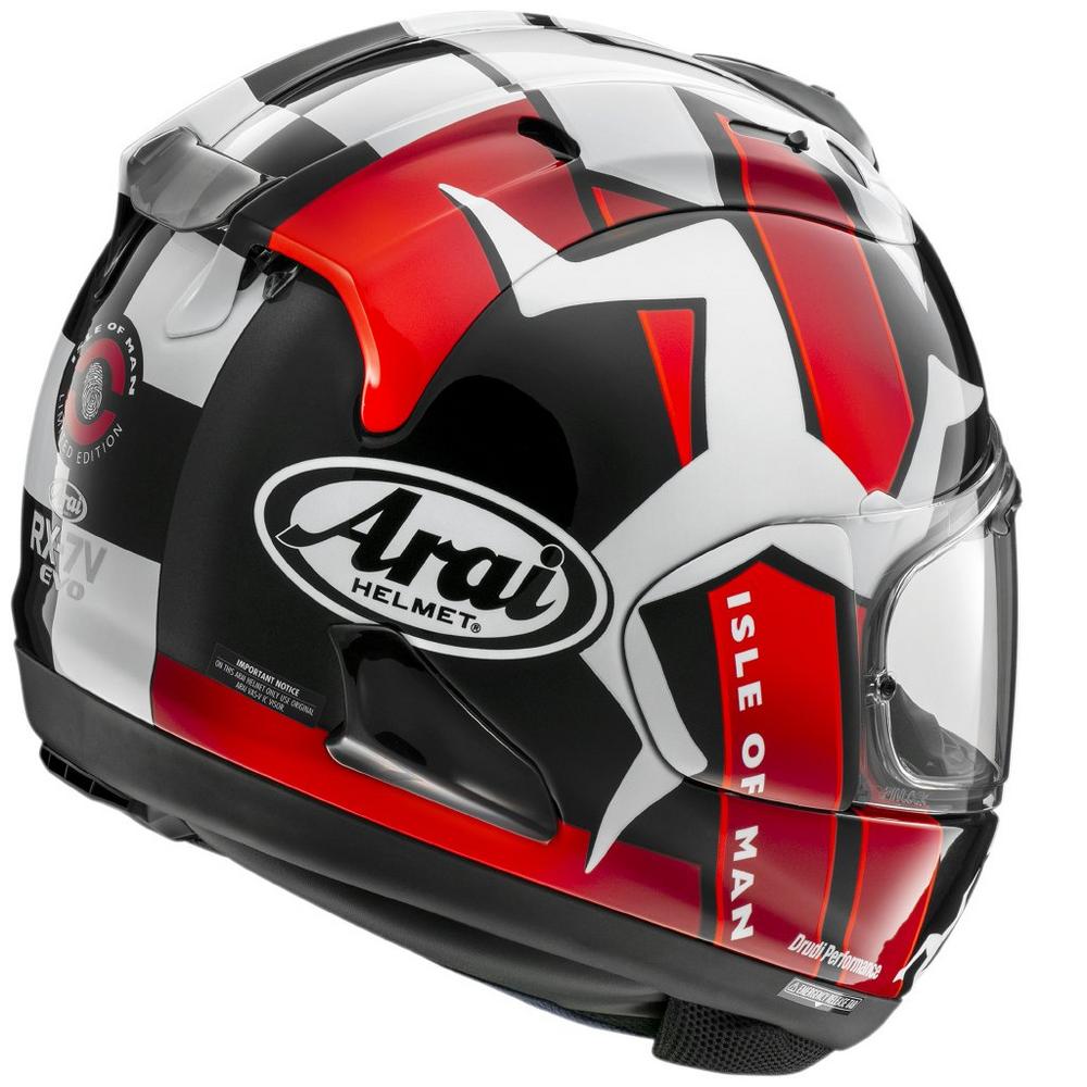 2022 Arai limited edition iom TT design unveiling