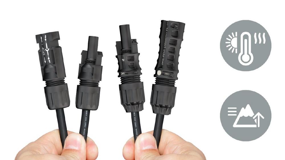 The first PV connectors for harsh environmental conditions