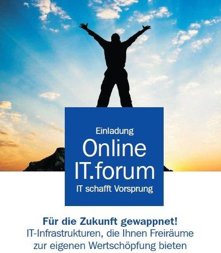 CEMA Online IT.forum: Zukunftsweisende IT-Infrastrukturen – Flexibilität und Freiraum für Wertschöpfung
