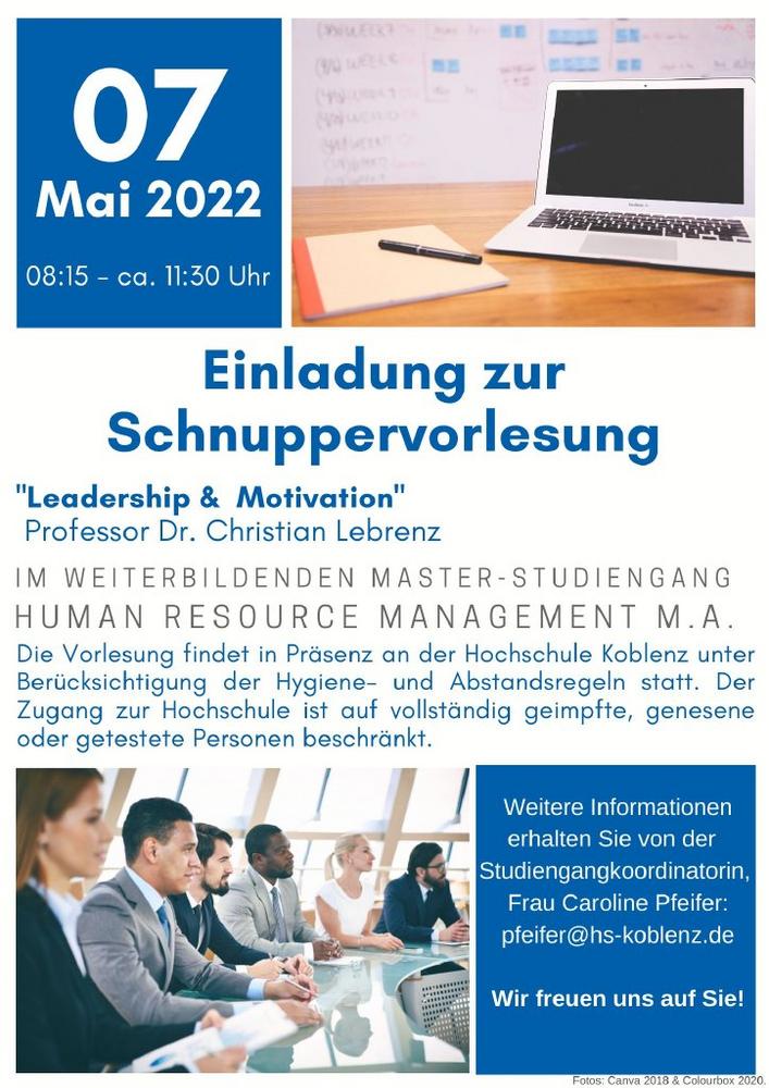 „Leadership und Motivation“ im Personalmanagement