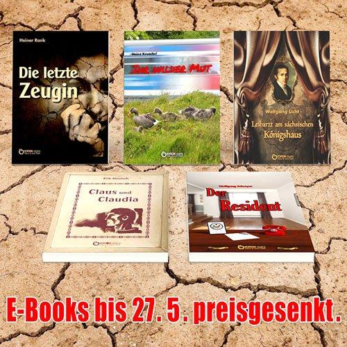 Ein neues Leben in Santo Domingo, ein Kaminfeuer im Polizeiverhör und Michael Kohlhaas 1989 – Fünf E-Books von Freitag bis Freitag zum Sonderpreis