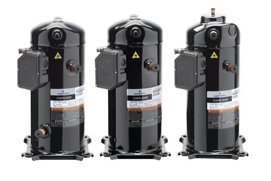 Emerson wprowadza sprężarki spiralne Copeland™ do zastosowań niskotemperaturowych z wykorzystaniem czynników chłodniczych A2L