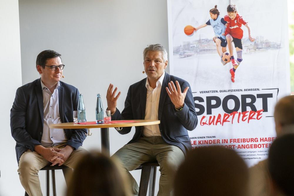 Sport-Quartiere Freiburg: Netzwerkveranstaltung mit rund 90 Teilnehmenden