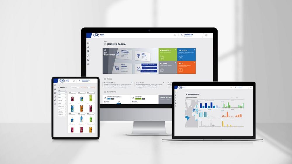 SIG launches fully integrated mySIG PORTAL for food and beverage customers