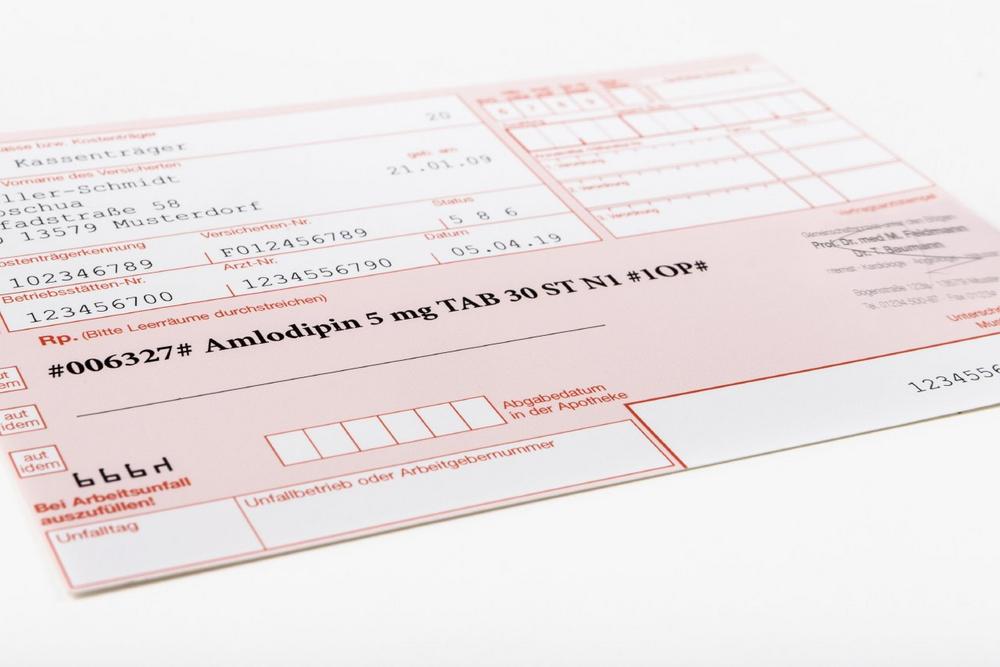 Arzneimittel-Rezepte je nach Farbe unterschiedlich lange gültig