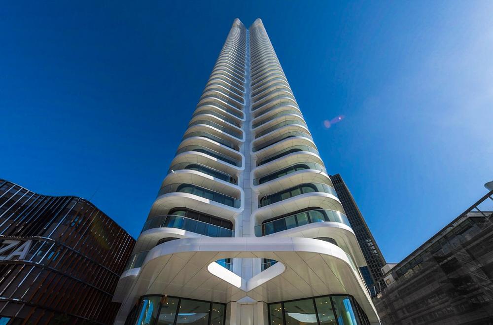 Der Grand Tower in Frankfurt ist fertiggestellt