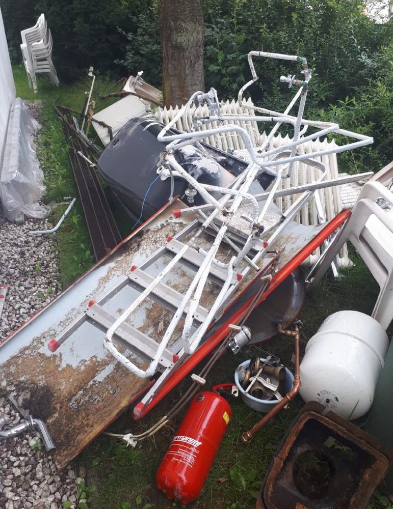 Moible Schrotthändler aus Lippstadt holen den Alteisen direkt beim Kunden ab