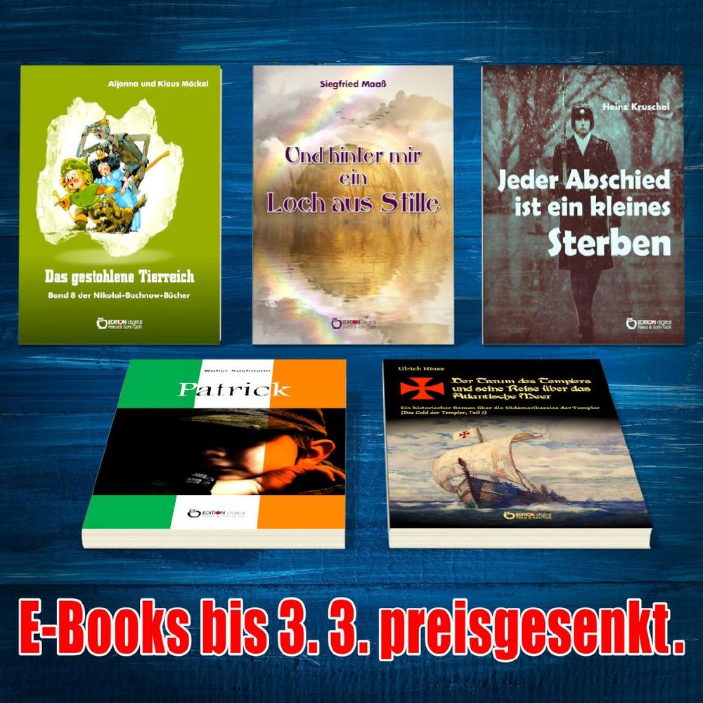 Großes Unglück im Zauberland, eine blutige Seehunde-Geschichte und eine Nacht im Zimmer 187 – Fünf E-Books von Freitag bis Freitag zum Sonderpreis