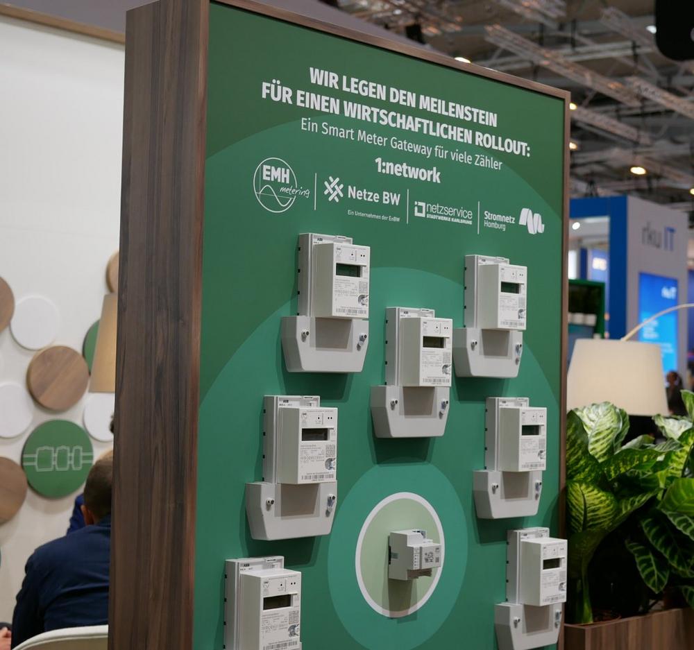 EMH metering auf der E-World 2023: Mehr als 40 Zähler an ein Gateway anbinden