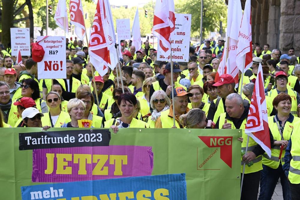 Gewerkschaft NGG startet deutschlandweite Streikwelle