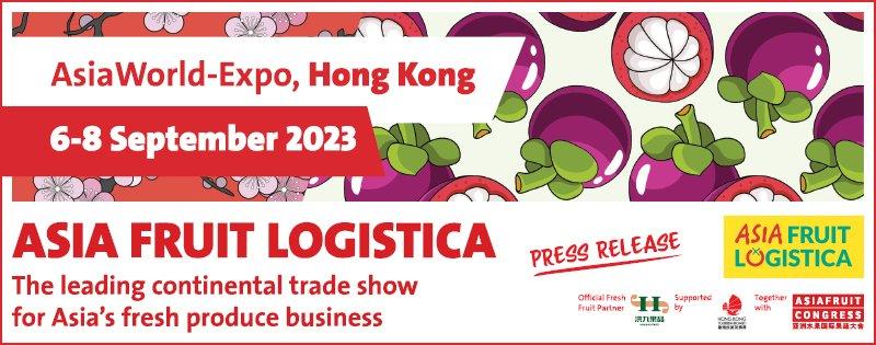 Hongjiu Fruit partners with ASIA FRUIT LOGISTICA
