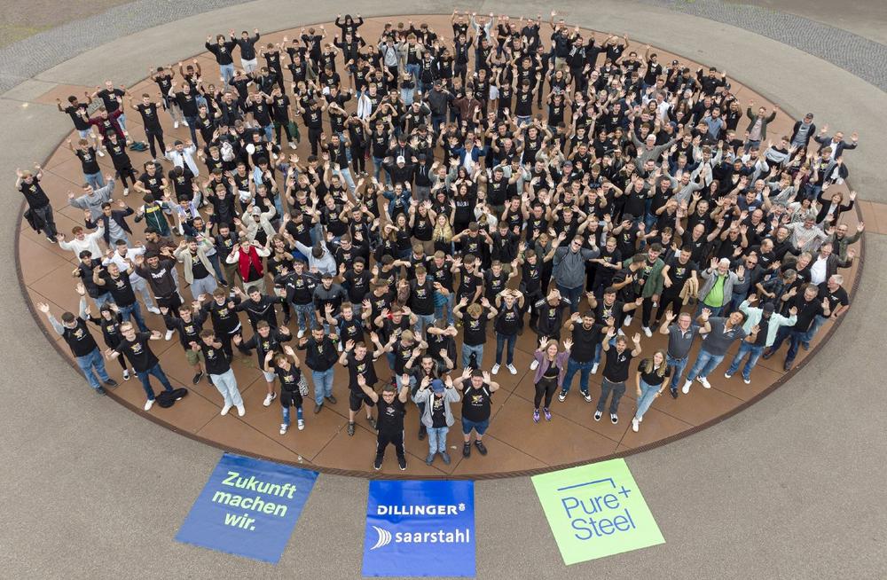 Into the green future together: Dillinger and Saarstahl welcome 220 apprentices