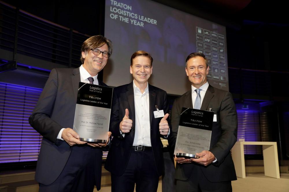 TRATON Logistics Leader of the Year für 2020 und 2021 in Berlin ausgezeichnet