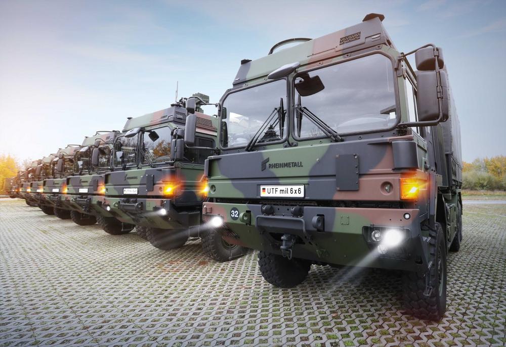 Record order for Rheinmetall: Bundeswehr orders up to 6,500 military trucks – value up to €3.5bn