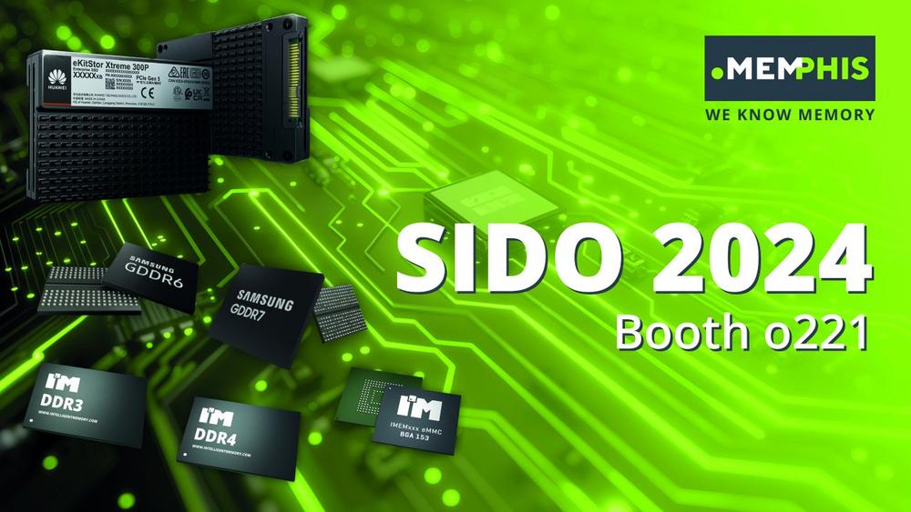 MEMPHIS Electronic Presents the Most Comprehensive Memory Portfolio at SIDO 2024