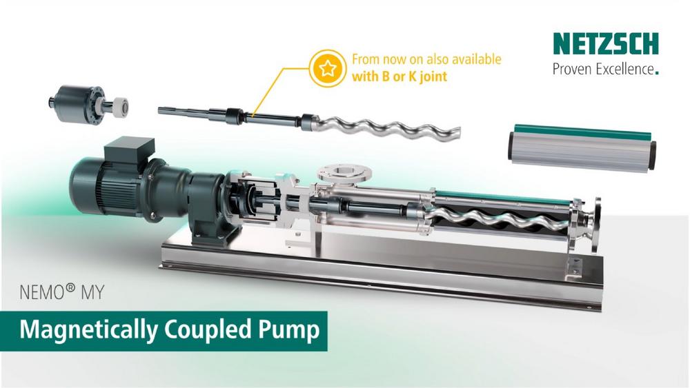 NETZSCH Presents New Version of the Magnetically Coupled Pump