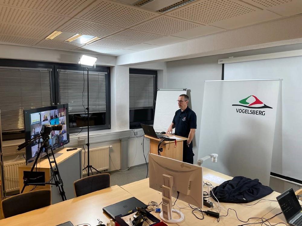 Online-Kartenkunde und -Funkübungen auch in 2022