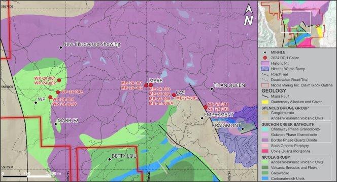 Nicola Mining informiert über den aktuellen Stand der Explorations- und Betriebstätigkeiten und meldet den Abschluss einer nicht vermittelten Flow-Through-Privatplatzierung