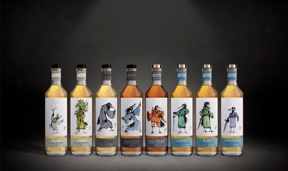 Bühne frei für Charakterdarsteller: Macbeth Whisky Collection führt zweiten Akt auf