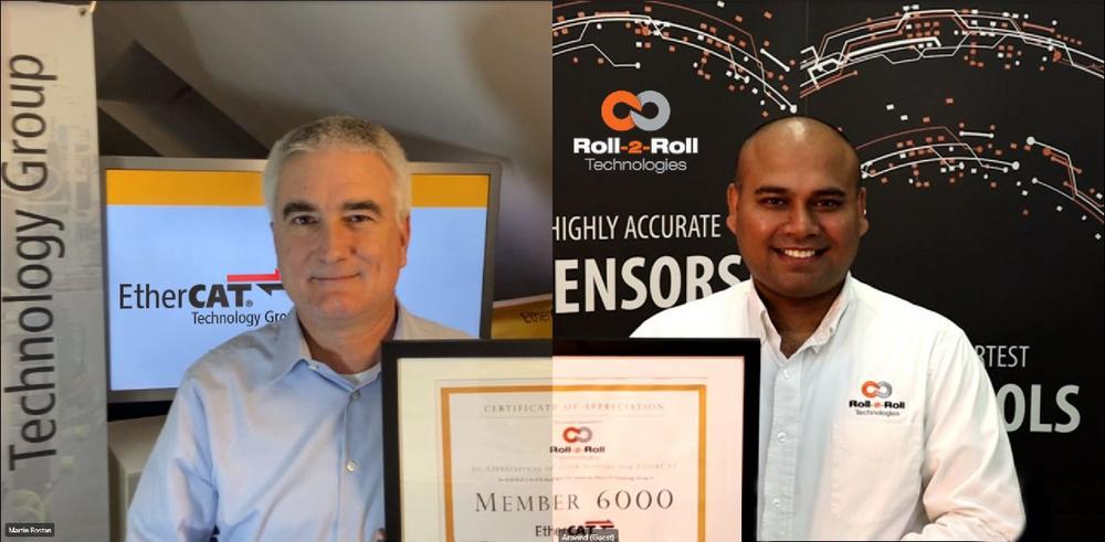 EtherCAT Technology Group: Roll-2-Roll Technologies LLC ist Mitglied Nummer 6.000