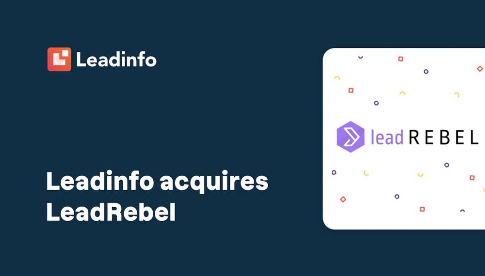 Leadinfo expandiert weiter in Europa durch Übernahme von LeadRebel