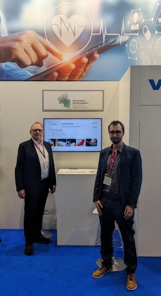 Digitale Orthesenversorgung: Hochschule Kaiserslautern präsentierte Forschung zu „HelpMeWalk“ auf der DMEA 2025
