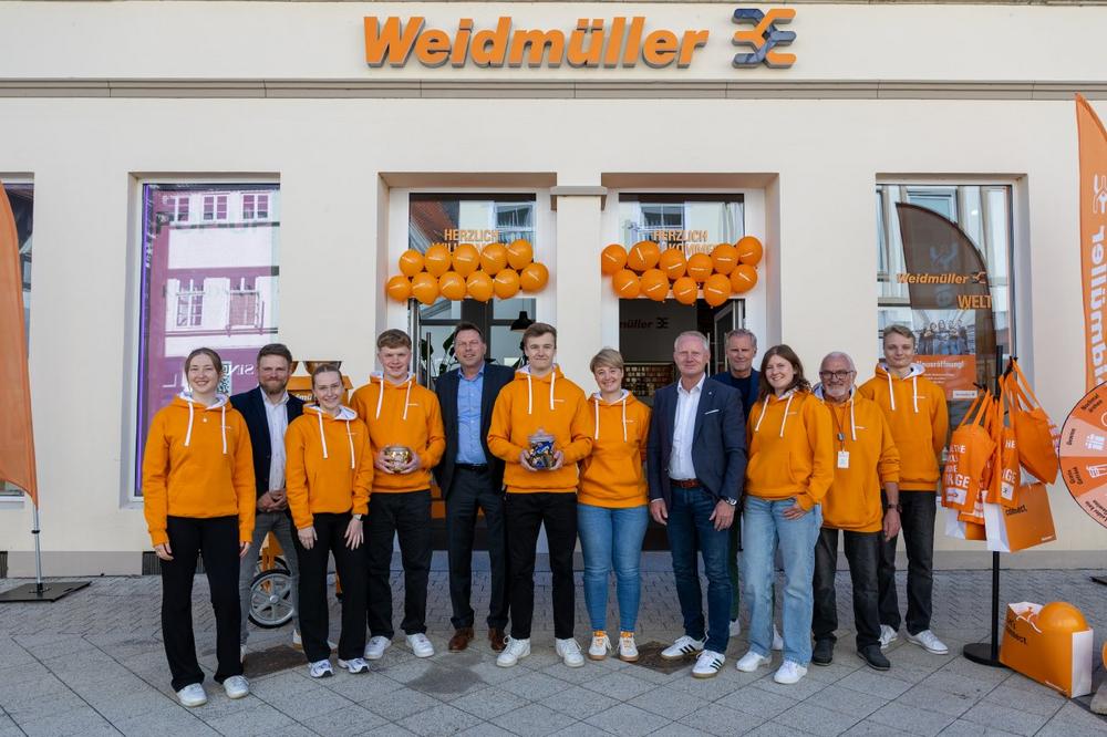 Weidmüller Welt feiert Neueröffnung